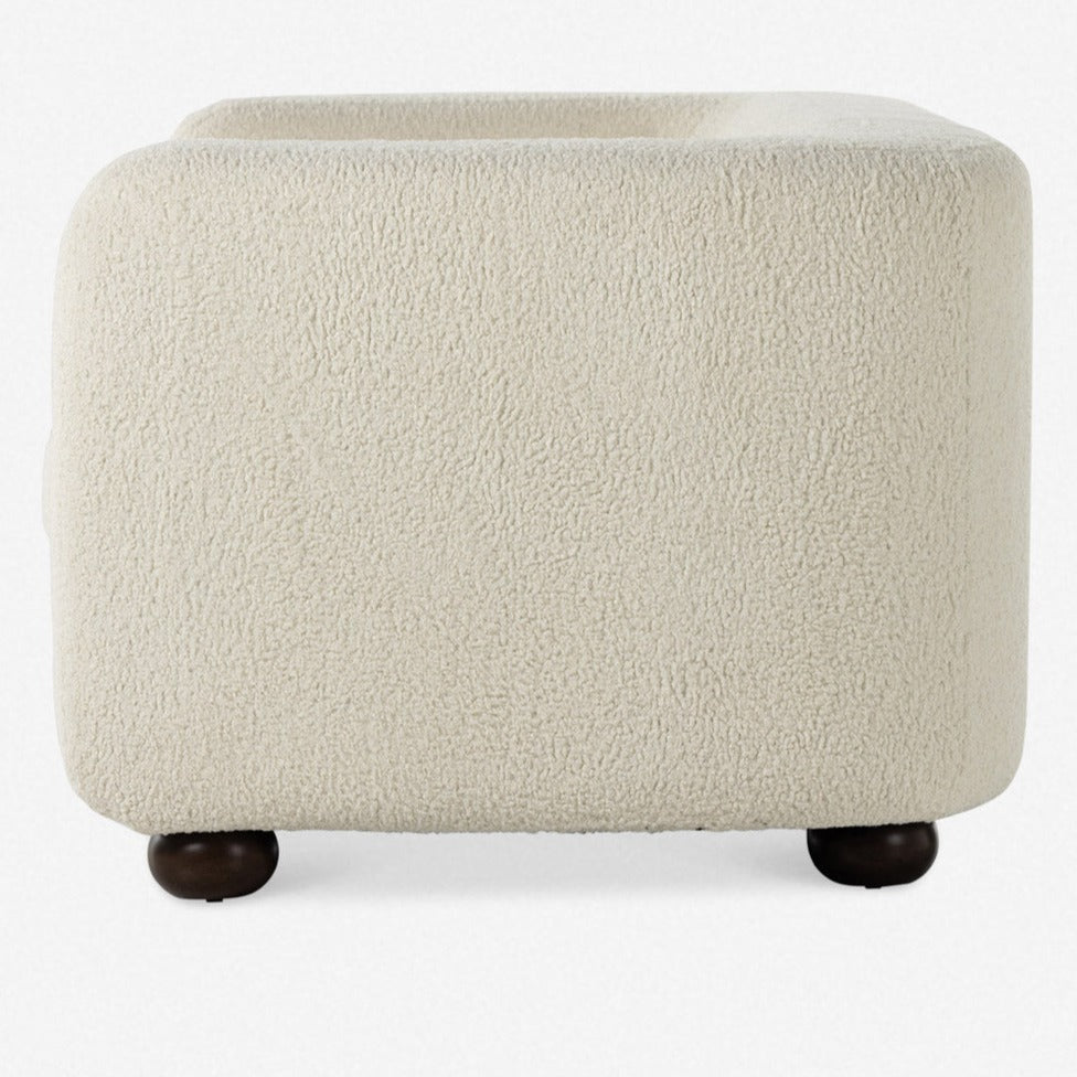 Canapé peau de mouton