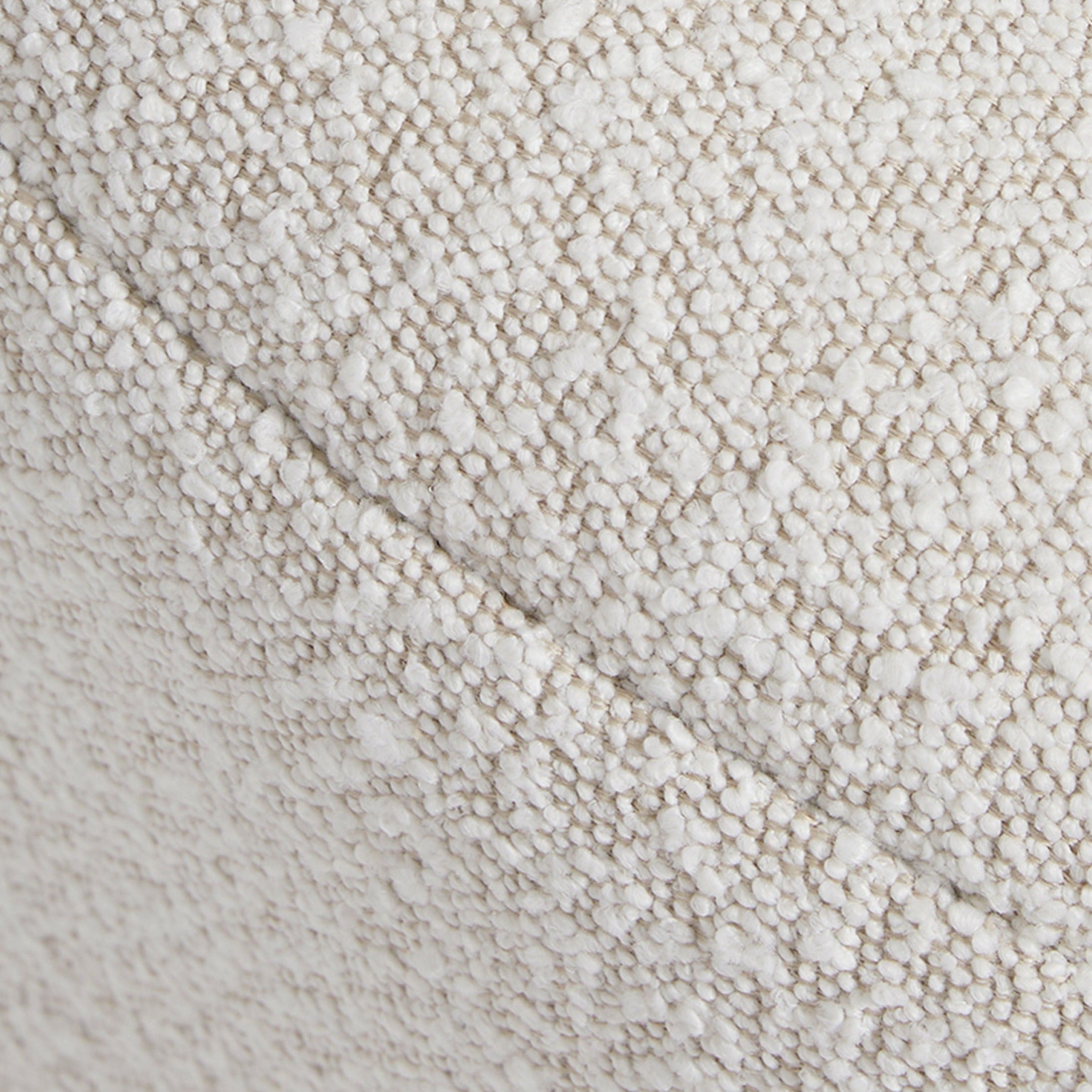 Canapé haricot tissu peluche