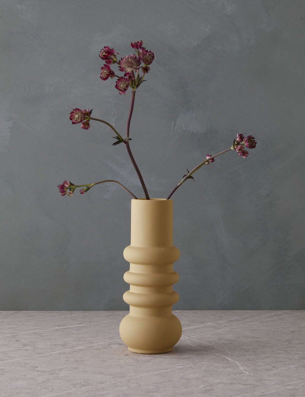 Vase à design courbé